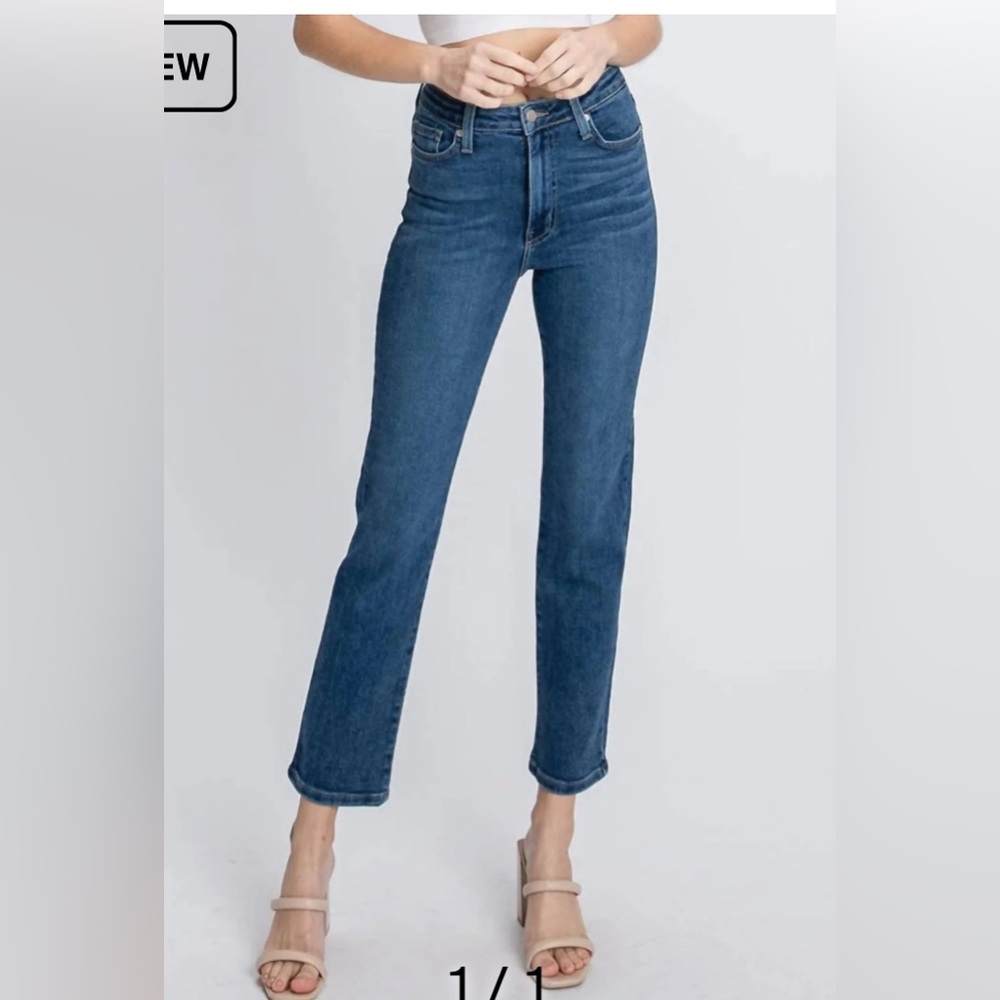 LTJ Sienna Straight Leg Jean In Dark Wash